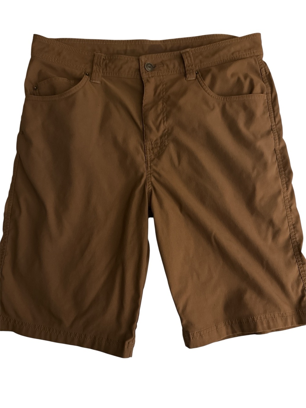 PrAna Brion shorts  brown men’s 33.